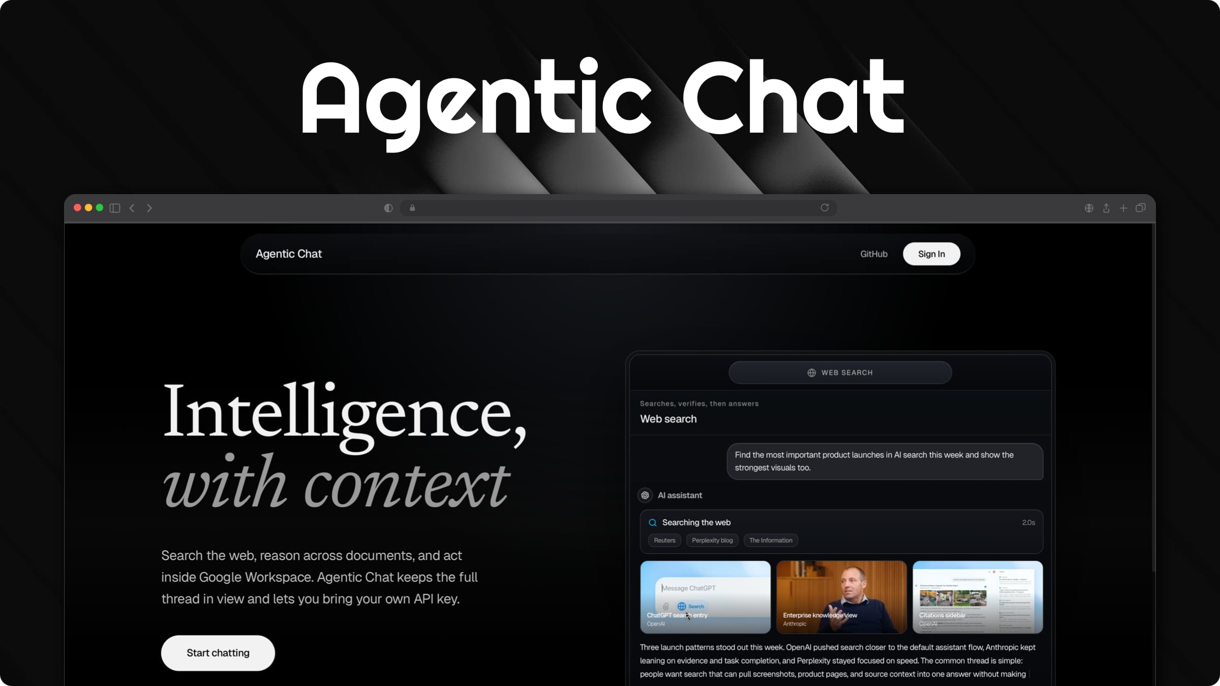 Agentic Chat preview